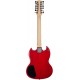 Guitarra eléctrica SG 12 cuerdas M-tunes MTR240-12 Double Cut Style