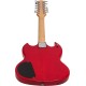 Guitarra eléctrica SG 12 cuerdas M-tunes MTR240-12 Double Cut Style