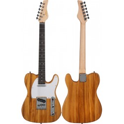 Guitarra eléctrica Telecaster Thinline M-tunes MTT10 TL Style