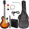 Set guitarra eléctrica Les Paul MTR200-22-10S Single Cut Style + mini Combo de guitarra M-tunes