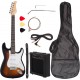 Set guitarra eléctrica Stratocaster MTS111-10S ST Style + mini Combo de guitarra M-tunes