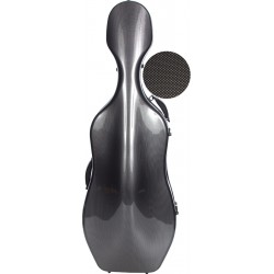 Cellokoffer Cellokasten Glasfaser UltraLight 4/4 M-case Schwarz Point