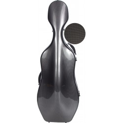 Custodia per violoncello Fibra di vetro UltraLight 4/4 M-case Nero Point