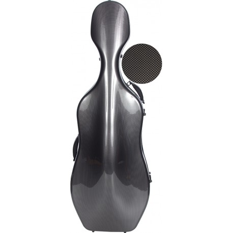 Fiberglass cello case UltraLight 4/4 M-case Black Point