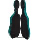 Estuche de violonchelo fibra de vidrio UltraLight 4/4 M-case Verde Mar