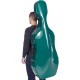 Fiberglass cello case UltraLight 4/4 M-case Green Sea