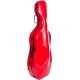 Estuche de violonchelo fibra de vidrio UltraLight 4/4 M-case Rojo