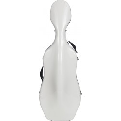 Étui en fibre de verre Fiberglass pour violoncelle UltraLight 4/4 M-case Blanc