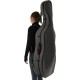 Étui en fibre de verre Fiberglass pour violoncelle UltraLight 4/4 M-case Noir Special