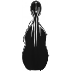 Étui en fibre de verre pour violoncelle Fiberglass Classic 4/4 M-case Noir