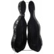Custodia per violoncello Fibra di vetro Classic 4/4 M-case Nero