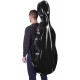 Estuche de violonchelo fibra de vidrio Classic 4/4 M-case Negro