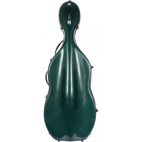 Étui en fibre de verre pour violoncelle Fiberglass Classic 4/4 M-case Vert