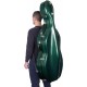 Estuche de violonchelo fibra de vidrio Classic 4/4 M-case Verde