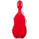 Étui en fibre de verre pour violoncelle Fiberglass Classic 4/4 M-case Rouge