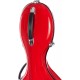 Fiberglass futerał wiolonczelowy wiolonczela Classic 4/4 M-case Czerwony