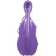 Étui en fibre de verre pour violoncelle Fiberglass Classic 4/4 M-case Violette