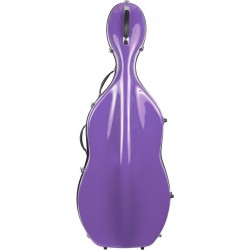 Estuche de violonchelo fibra de vidrio Classic 4/4 M-case Violeta