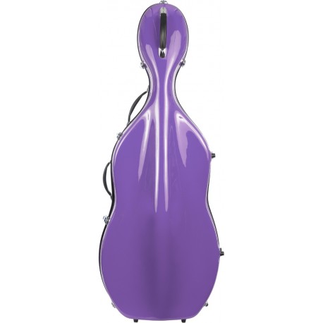 Fiberglass futerał wiolonczelowy wiolonczela Classic 4/4 M-case Fioletowy