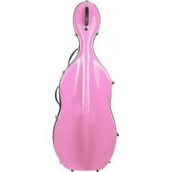 Estuche de violonchelo fibra de vidrio Classic 4/4 M-case Rosa