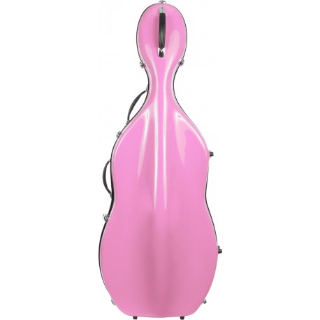 Fiberglass futerał wiolonczelowy wiolonczela Classic 4/4 M-case Różowy