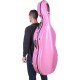 Custodia per violoncello Fibra di vetro Classic 4/4 M-case Rosa