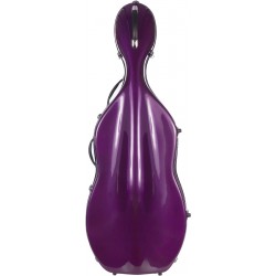 Cellokoffer Glasfaser Classic 4/4 M-case Violett Dunkel