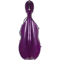 Custodia per violoncello Fibra di vetro Classic 4/4 M-case Viola Scuro