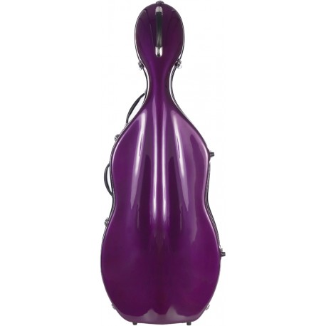 Estuche de violonchelo fibra de vidrio Classic 4/4 M-case Púrpura Oscuro