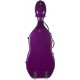 Étui en fibre de verre pour violoncelle Fiberglass Classic 4/4 M-case Violet Foncé