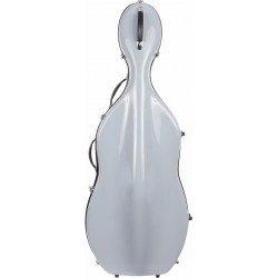 Estuche de violonchelo fibra de vidrio Classic 4/4 M-case Plata