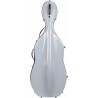Estuche de violonchelo fibra de vidrio Classic 4/4 M-case Plata