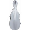 Fiberglass futerał wiolonczelowy wiolonczela Classic 4/4 M-case Srebrny