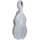 Estuche de violonchelo fibra de vidrio Classic 4/4 M-case Plata