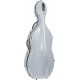 Fiberglass cello case Classic 4/4 M-case Silver