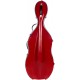 Estuche de violonchelo fibra de vidrio Classic 4/4 M-case Borgoña