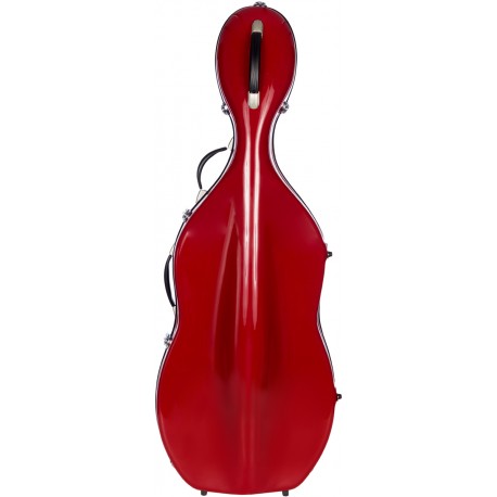 Custodia per violoncello Fibra di vetro Classic 4/4 M-case Borgogna