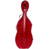 Custodia per violoncello Fibra di vetro Classic 4/4 M-case Borgogna