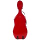 Custodia per violoncello Fibra di vetro Classic 4/4 M-case Borgogna