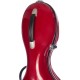 Étui en fibre de verre pour violoncelle Fiberglass Classic 4/4 M-case Bordeaux