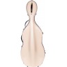 Estuche de violonchelo fibra de vidrio Classic 4/4 M-case Perla
