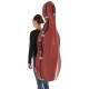 Custodia per violoncello Fibra di vetro Classic 4/4 M-case Copper