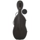 Custodia per violoncello Fibra di vetro Classic 4/4 M-case Steel Effect Nero