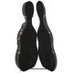 Custodia per violoncello Fibra di vetro Classic 4/4 M-case Steel Effect Nero