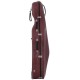Estuche de violonchelo fibra de vidrio Classic 4/4 M-case Steel Effect Borgoña