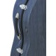 Estuche de violonchelo fibra de vidrio Classic 4/4 M-case Steel Effect Azul Marino