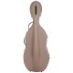 Custodia per violoncello Fibra di vetro Classic 4/4 M-case Steel Effect Perla