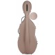 Étui en fibre de verre pour violoncelle Fiberglass Classic 4/4 M-case Steel Effect Pearl