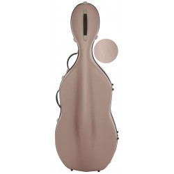 Fiberglass futerał wiolonczelowy wiolonczela Classic 4/4 M-case Steel Effect Perłowy