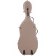 Custodia per violoncello Fibra di vetro Classic 4/4 M-case Steel Effect Perla